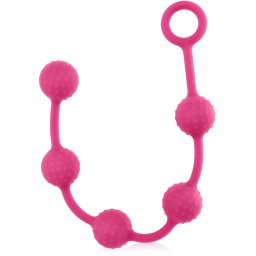 SCALA ORGASMICKÉ KORÁLKY - ANÁLNĚ VAGINÁLNÍ SONDA S MASÁŽNÍMI VÝČNĚLKY - 72463094