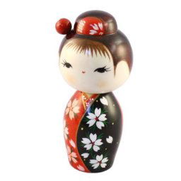 Japonská panenka Kokeshi Haruka 14,5 cm