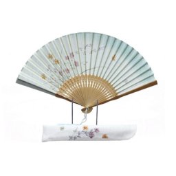 Japonský vějíř Maisendo Kazumi modrý