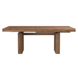 Ethnicraft designové jídelní rozkládací stoly Double Dining Table (200/300 x 100 cm)
