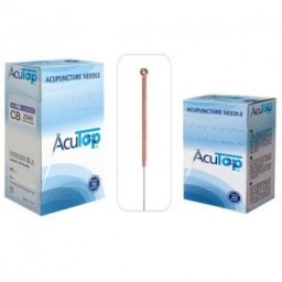 AcuTop akupunkturní jehly, typ CB, 0,25 x 40 mm, 100 ks