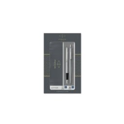 Parker Jotter Stainless Steel CT sada plnicí pero a kuličková tužka 1501/1563258