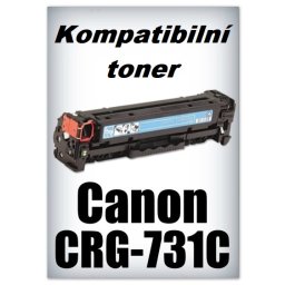 Kompatibilní toner Canon CRG-731C - cyan