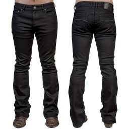 kalhoty pánské (jeans) WORNSTAR - Hellraiser - Black - WSP-02-HRK