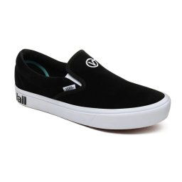 boty VANS - UA Comfy Cush Slip - DISTORT BLACK - VN0A3WMDVX61