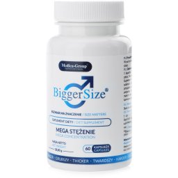 MEDICA-GROUP BIGGERSIZE DELŠÍ, OBJEMNĚJŠÍ TVRDŠÍ PENIS DOPLNĚK STRAVY 60tabl. – 77594440