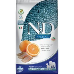 N&D Ocean Dog Adult Herring Orange 2,5 kg