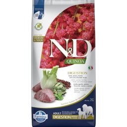 N&D Dog GF Quinoa Digestion Medium Maxi jehněčí fenykl 7 kg