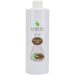 Masážní olej Konopí, 500 ml s dávkovačem