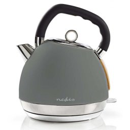 Rychlovarná konvice Nedis KAWK520EGY šedá 1,8L