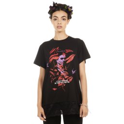 tričko dámské DISTURBIA - Frida Flowers - Lace - FKDM08