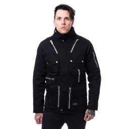 bunda pánská POIZEN INDUSTRIES - KINGSTON - BLACK - POI857