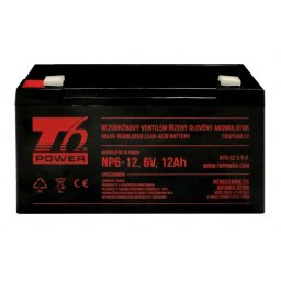 Akumulátor T6 Power NP6-12, 6V, 12Ah