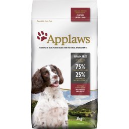 Applaws Dog Adult Small & Medium Breed Chicken & Lamb 7,5 kg