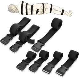 SCALA SADA NYLONOVÝCH POPRUHŮ KE SVAZOVÁNÍ - BDSM SM BONDAGE - 71381826