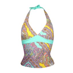 Yellow Mandala plavkové tankini tílko XL žlutá