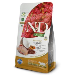 N&D Grain Free Cat QUINOA Skin Coat Quail 5 kg