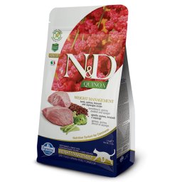 N&D Grain Free Cat QUINOA Weight Management Lamb 5 kg