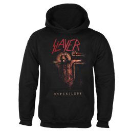 mikina pánská Slayer - Repentless - Crucifix - ROCK OFF - SLAYHOOD03MB