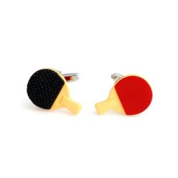 Manžetové knoflíčky ping pong stolní tenis