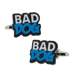 Manžetové knoflíčky zlý pes "Bad dog"