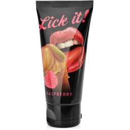 ORION LICK-IT HIMBEERE 100ml – CHUTNÝ LUBRIKANT NA ORÁLNÍ SEX - MALINA - 83681708