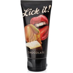 ORION LICK-IT SCHOKO 100ml – CHUTNÝ LUBRIKANT K ORÁLNÍM HRÁTKÁM - BÍLÁ ČOKOLÁDA – 88466238