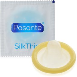 PASANTE SILK THIN - NEJTENČÍ KONDOM PRO PŘIROZENÉ PROŽITKY - 1 KS - 78890330