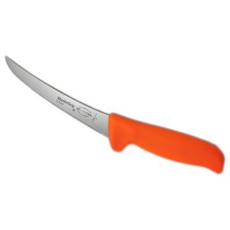 F. Dick - Nůž vykosťovací 10 cm, zahnutý, poloohebný, oranžový
