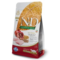 N&D Ancestral Grain Cat Neutered Chicken Pomegranate 1,5 kg