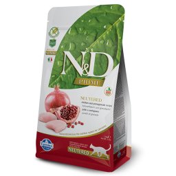 N&D Prime Cat Neutered Chicken Pomegranate 5 kg