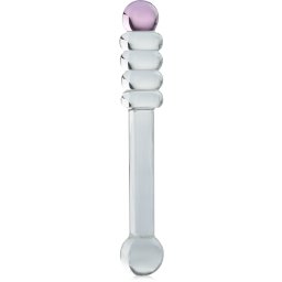 SCALA SKLENĚNÝ KOLÍK KE STIMULACI ANUSU, DVOUSTRANNÝ PLUG, ANÁLNÍ KOLÍK - 73862347