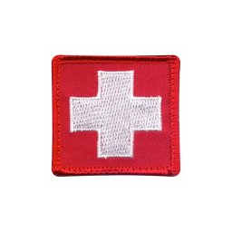 ROTHCO nášivka vlajka ŠVÝCARSKO 5 x 5 cm velcro