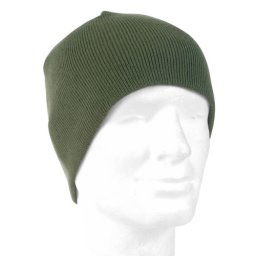 MIL-TEC čepice BEANIE pletená POLYACRYL ZELENÁ