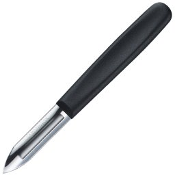 VICTORINOX škrabka s plastovou střenkou pro praváky ČERNÁ