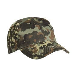 MIL-TEC čepice baseball s kšiltem FLECKTARN