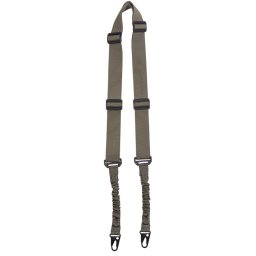 MIL-TEC popruh taktický zbraňový 2-bodový BUNGEE ZELENÝ