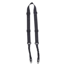 MIL-TEC popruh taktický zbraňový 2-bodový BUNGEE ČERNÝ