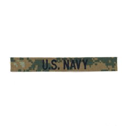 MILITARY RANGE nášivka "U.S. NAVY" MARPAT WOODLAND