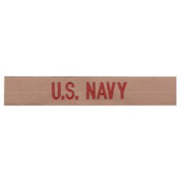 MILITARY RANGE nášivka "U.S. NAVY" DESERT