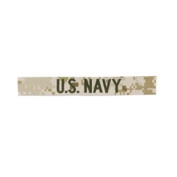 MILITARY RANGE nášivka "U.S. NAVY" MARPAT DESERT