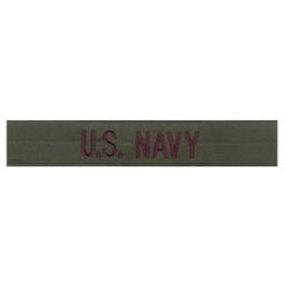 MILITARY RANGE nášivka "U.S. NAVY" OLIV