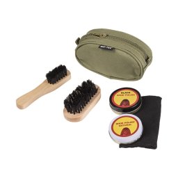 MIL-TEC čištění na obuv v kapsičce se zipem ZELENÉ