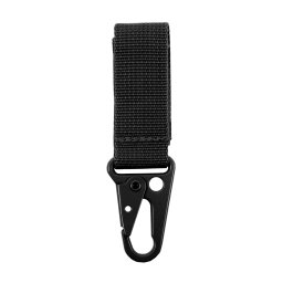 ROTHCO popruh - klíčenka 2" s karabinou ČERNÁ