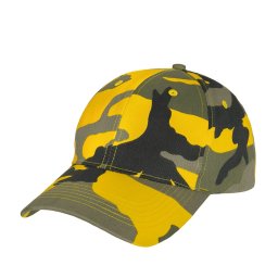 ROTHCO čepice baseball Supreme Low Stinger Yellow Camo