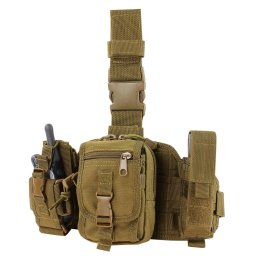 CONDOR OUTDOOR panel stehenní MOLLE s pouzdry COYOTE BROWN