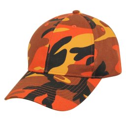 ROTHCO čepice baseball Supreme Low ORANGE CAMO