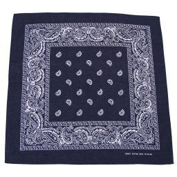 MFH šátek BANDANA 55x55 cm TMAVĚ MODRÁ/BÍLÁ