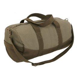 ROTHCO taška TWO-TONE plátěná sportovní HNĚDÁ
