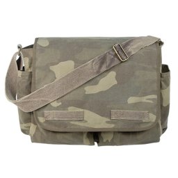 ROTHCO taška VINTAGE přes rameno 38 x 28 x 15 cm WOODLAND